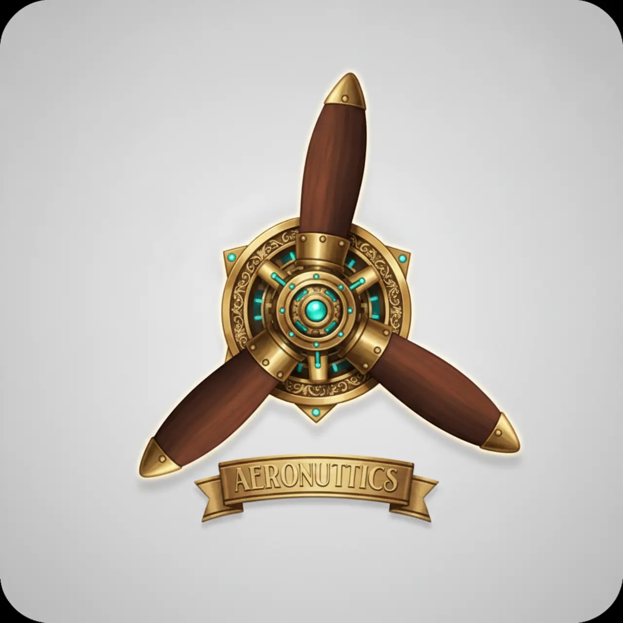 Brass Propeller